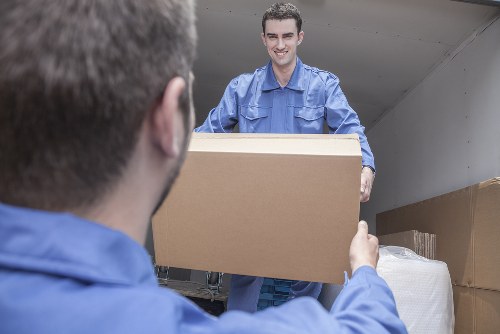 Man and van service helping with a Waterloo flat move
