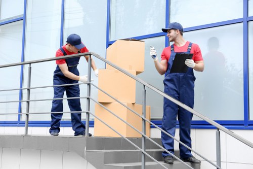 Movers helping with a residential move in Waterloo