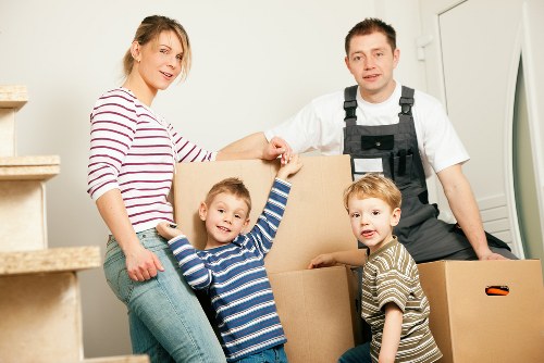 Customer raising a service complaint in a moving service context