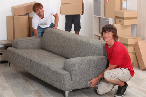 Booking and payment details for a van moving service
