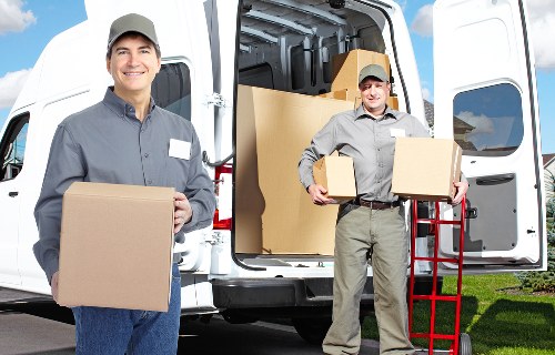 Packing and loading household items for a Waterloo relocation